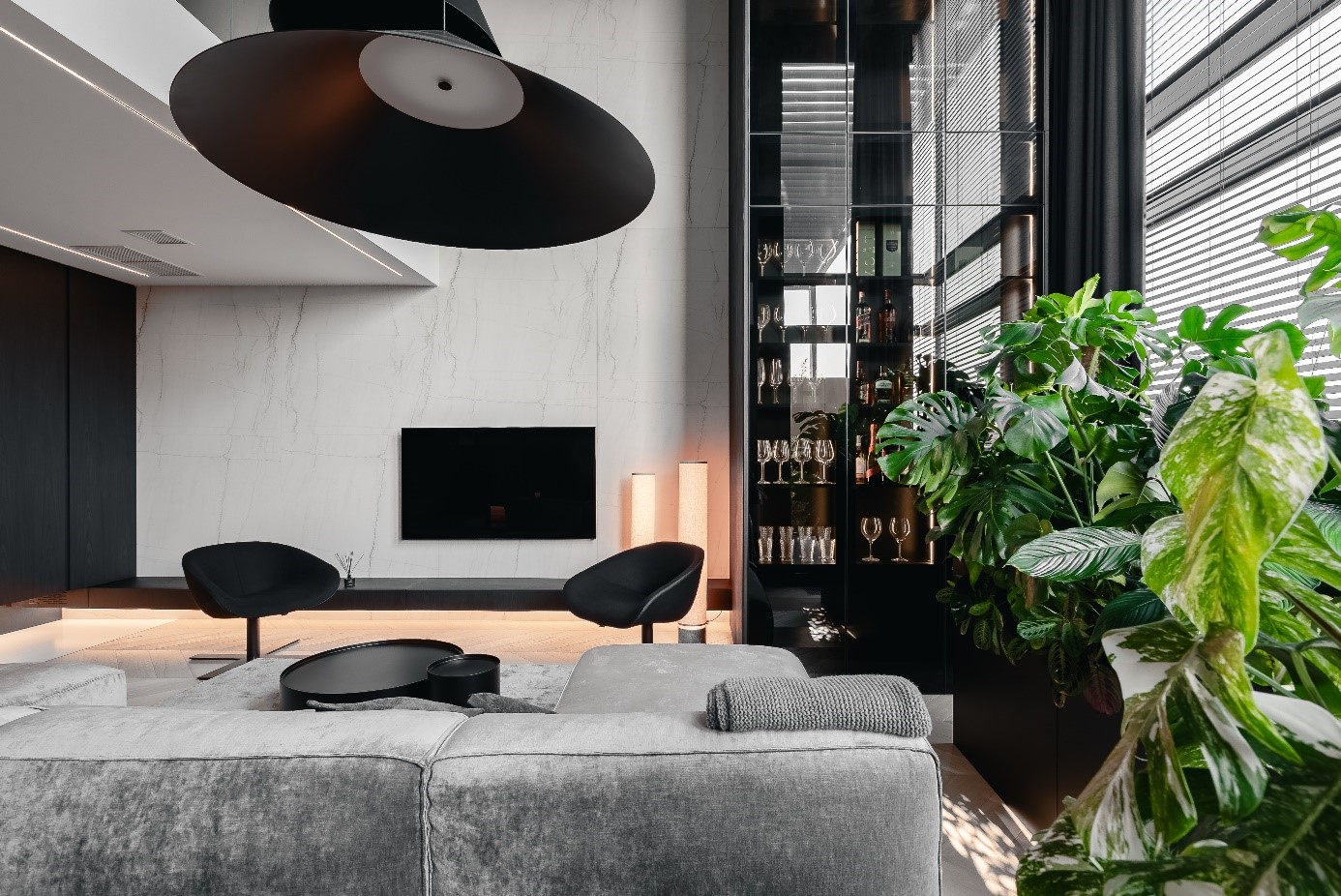 Wnętrza inspirowane naturą